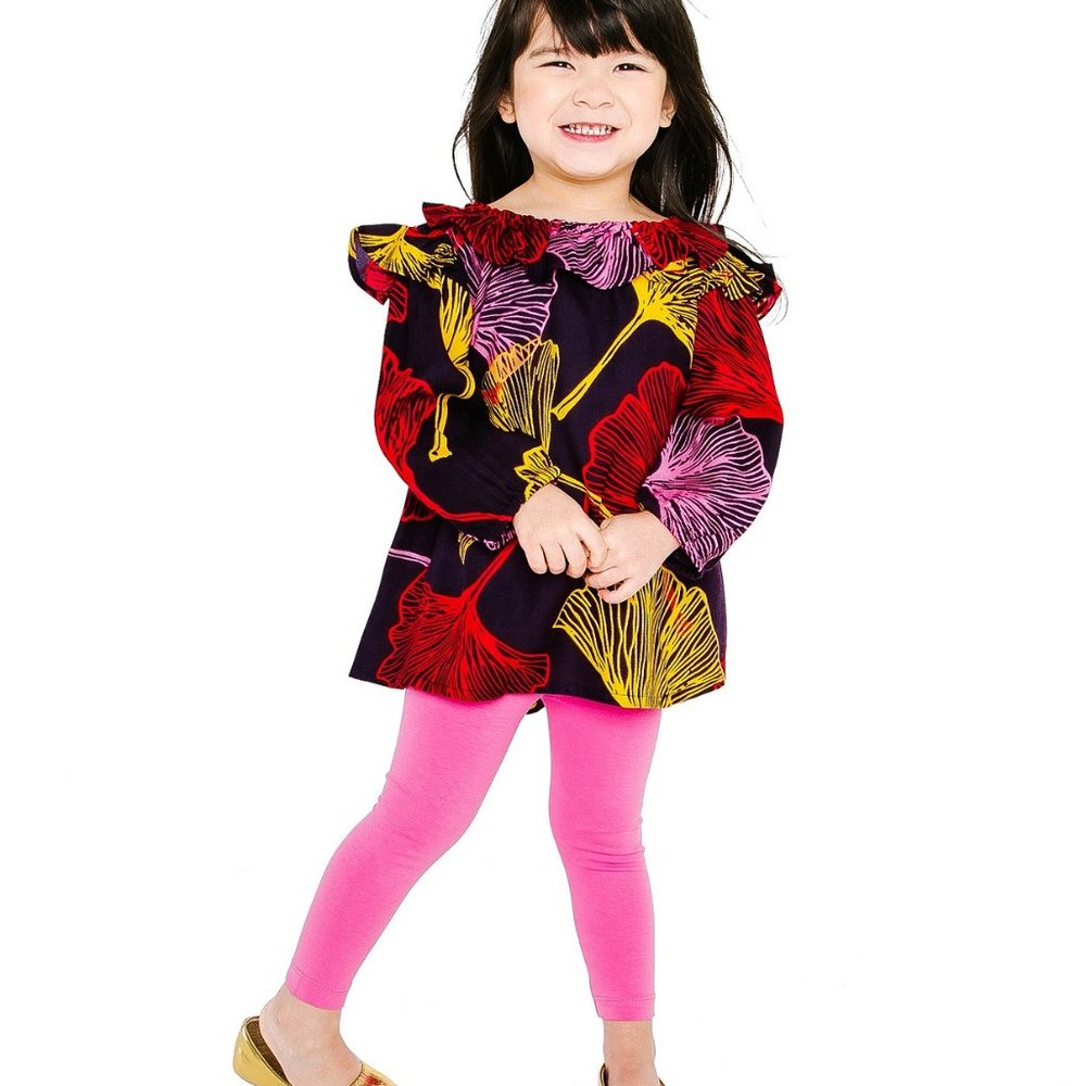 NWT Masalababy Anais Dress Ginkgo Leaves